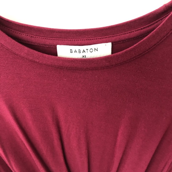 Babaton Adam long sleeve twisted top. - Picture 5 of 8